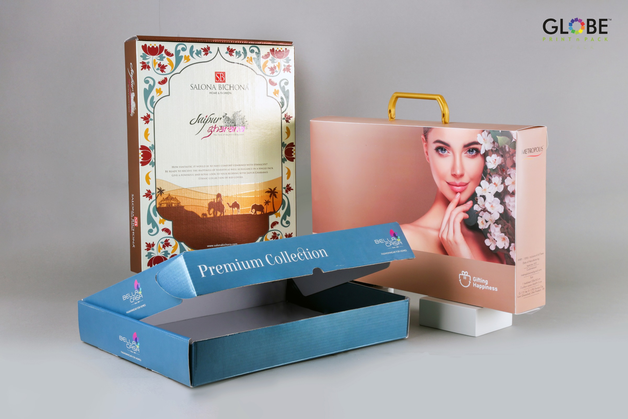 bedsheet packaging box