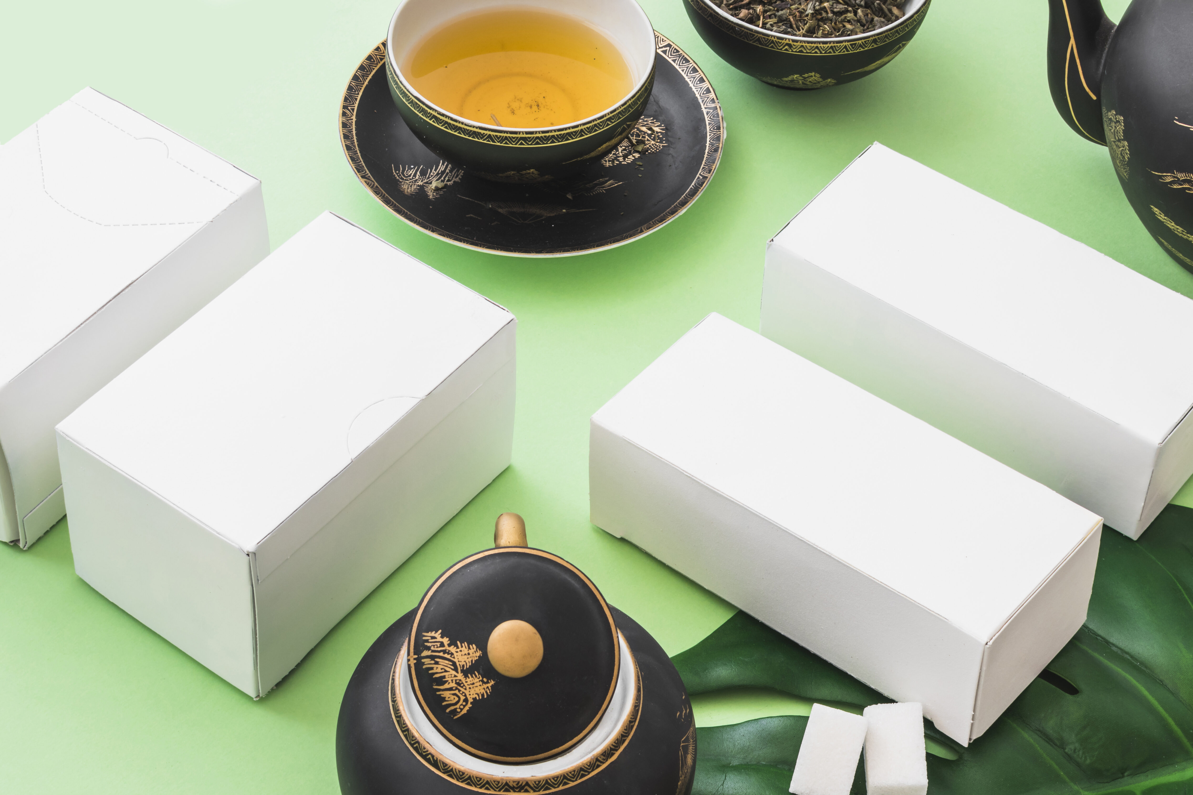 custom tea packaging boxes