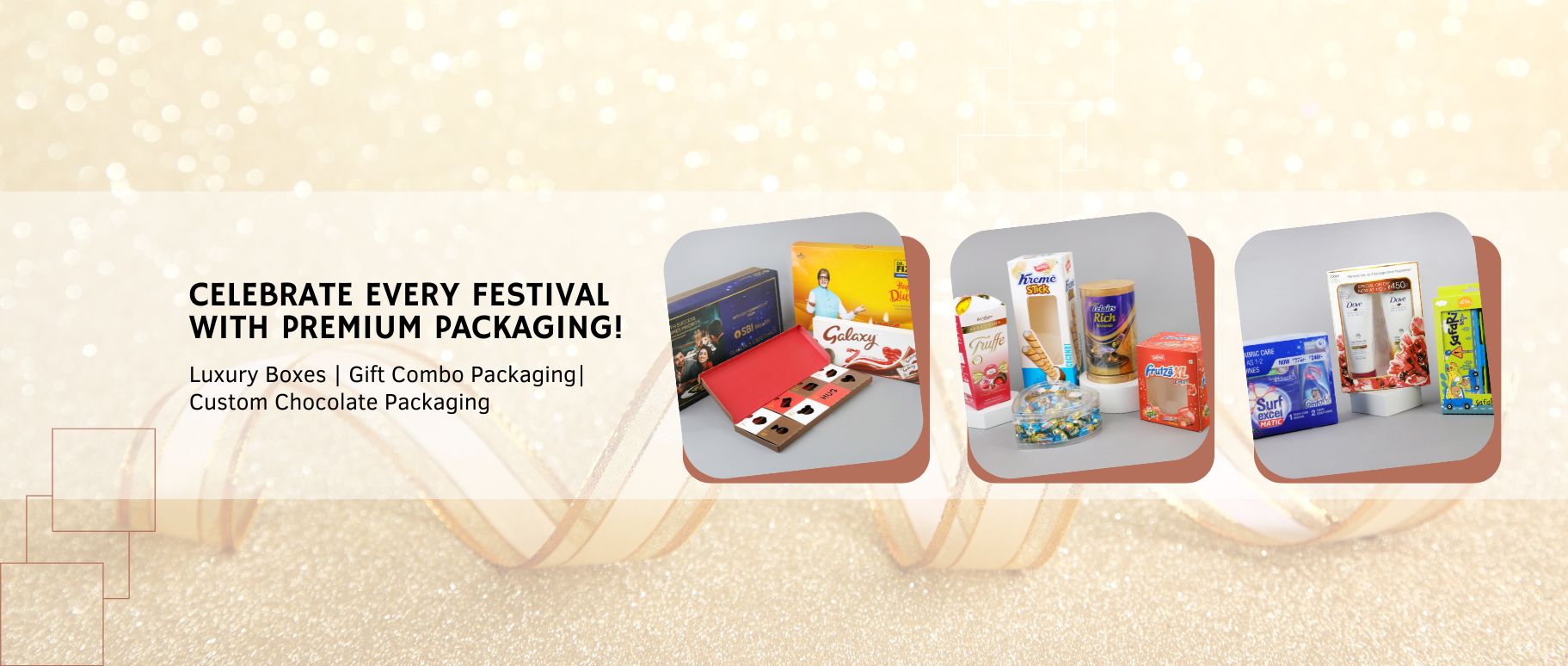 retail gift packaging packs